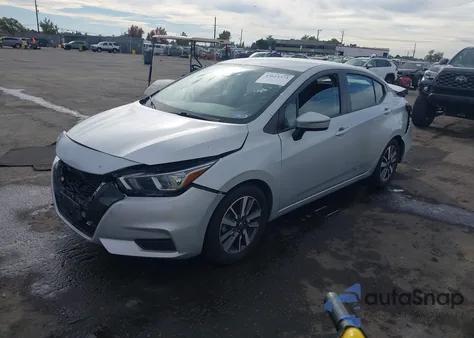 2021 Nissan Versa Sv Xtronic Cvt from USA, damaged, VIN 3N1CN8EV7ML834960